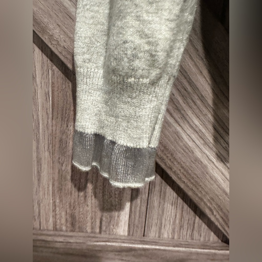 Contrast Mesh Button Front Cardigan - Picture 4 of 7